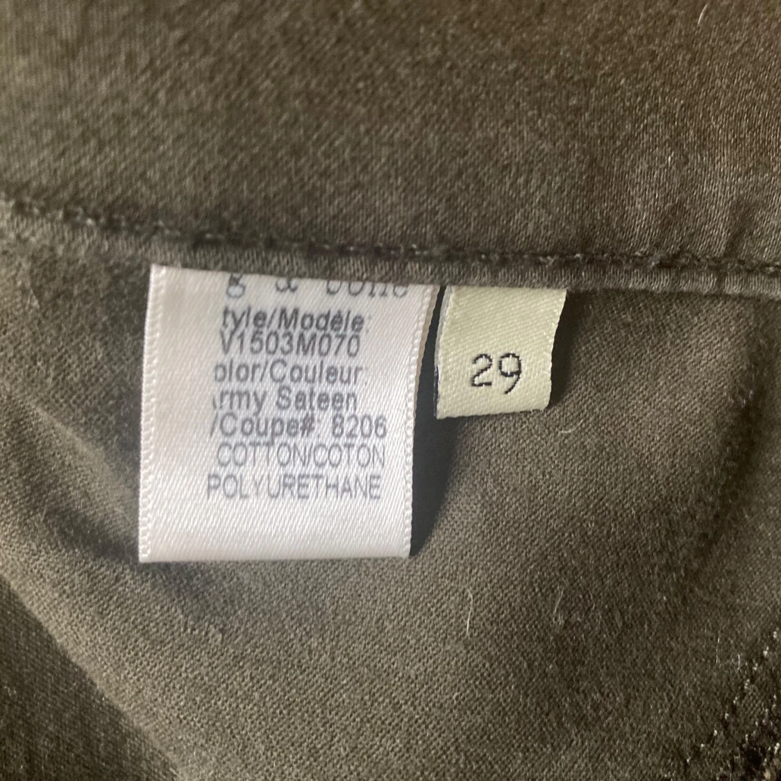 Gröna jeans / byxor från Rag & Bone W29 - 4