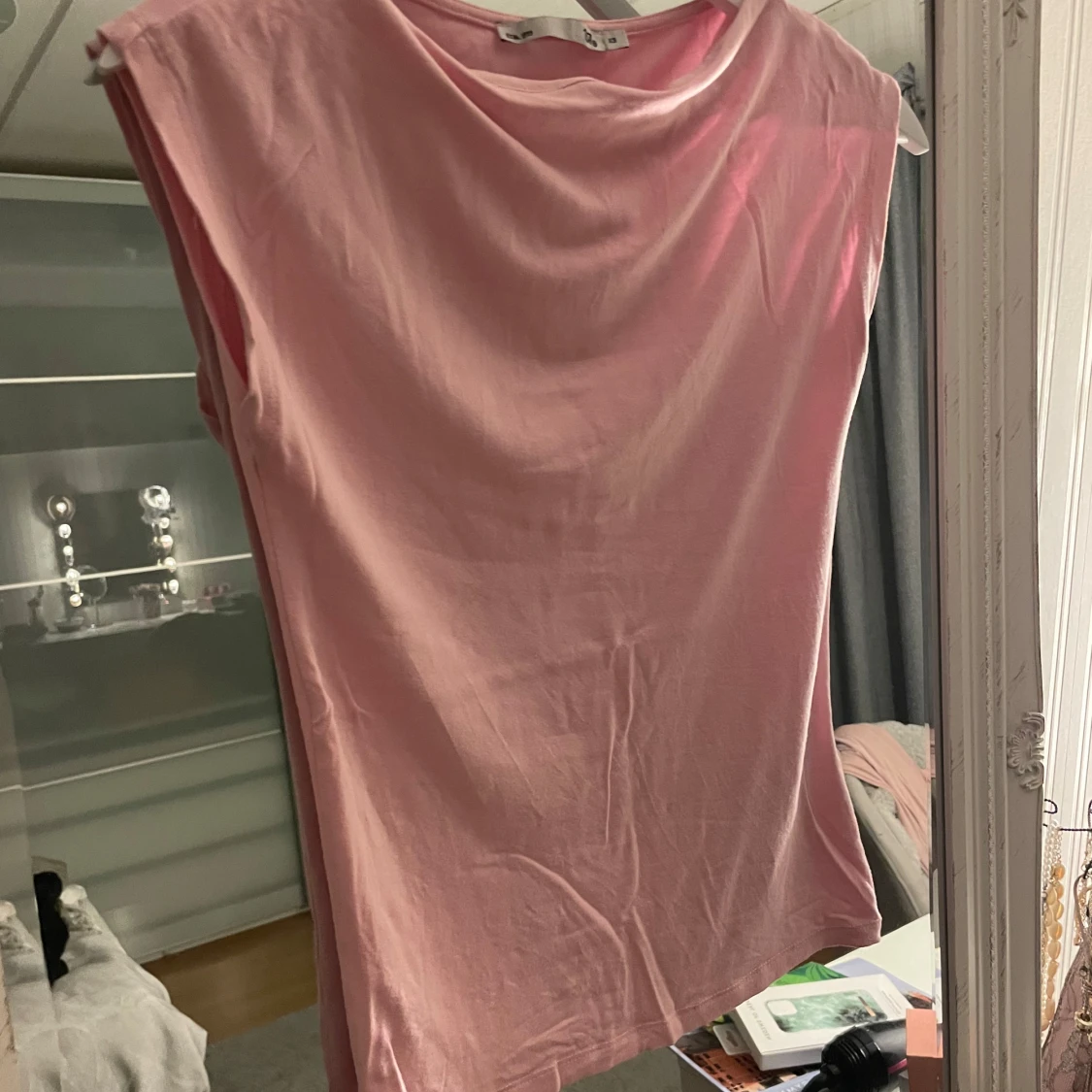 Rosa ärmlös topp - 91