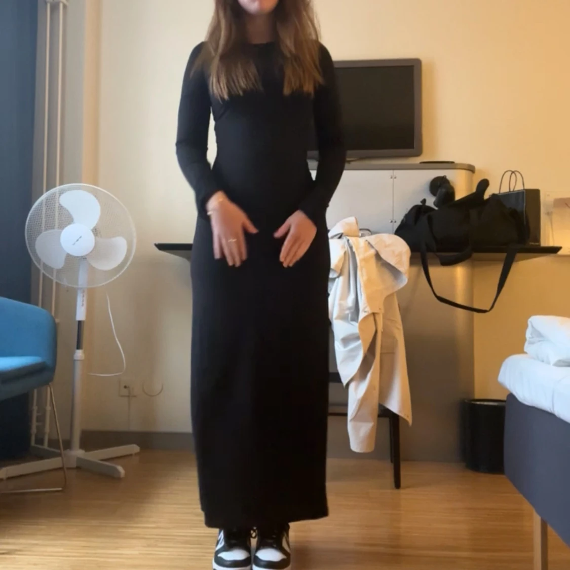Svart långklänning - 91