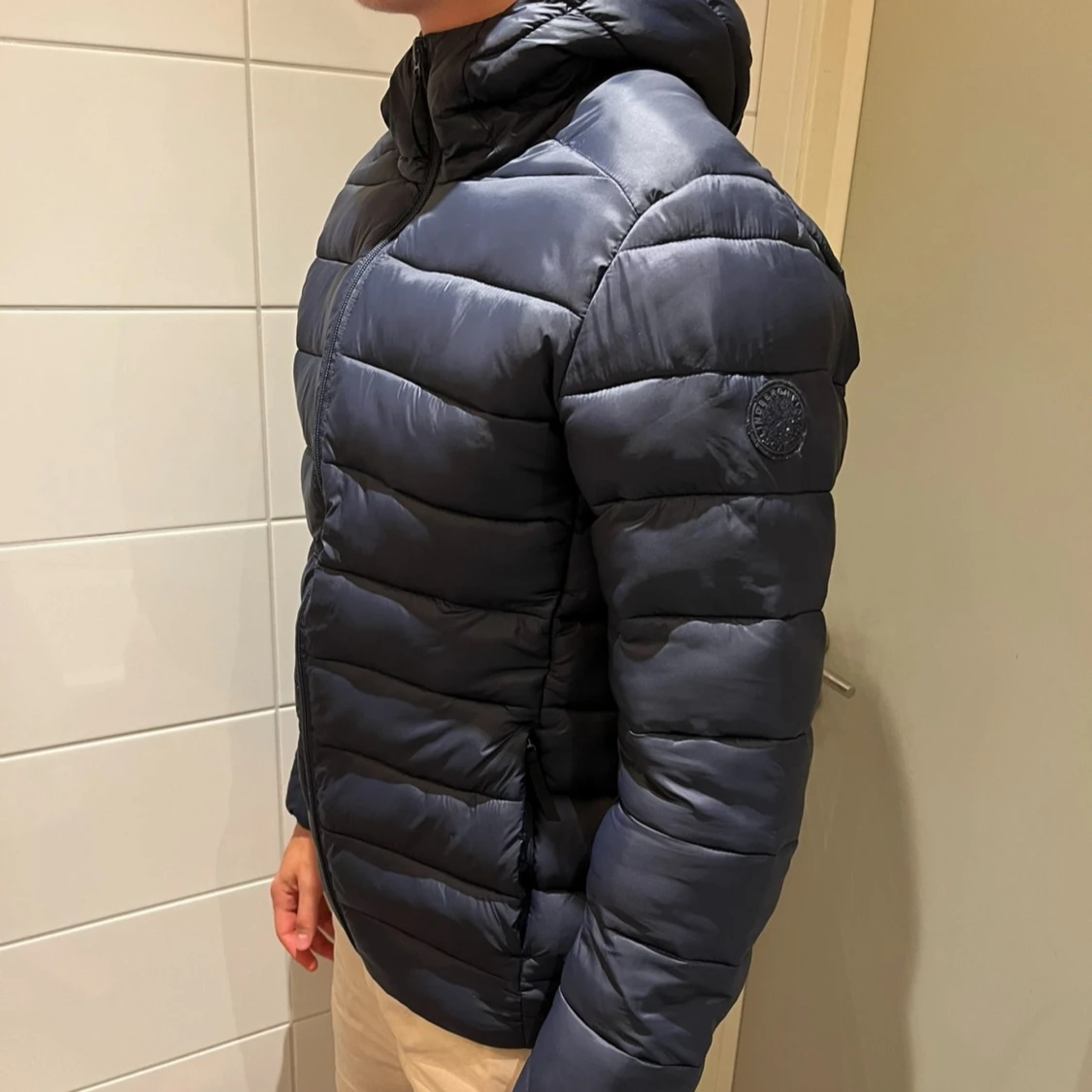 Mörkblå vinterjacka  - 1