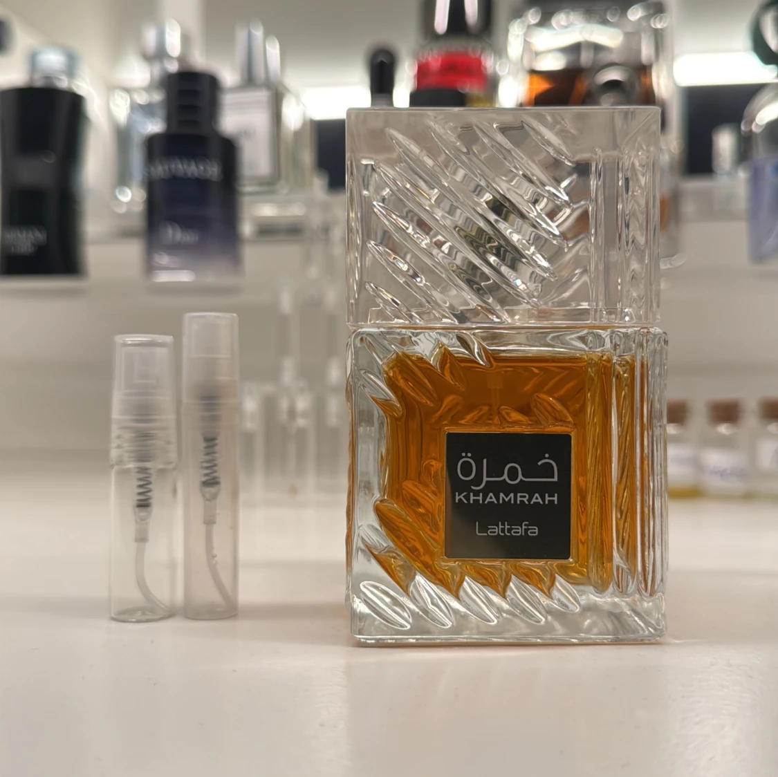 Lattafa khamrah 5ml + reserve prive 5ml