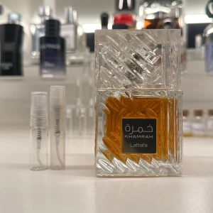 Lattafa khamrah 5ml + reserve prive 5ml - Sample 3ml, 5ml och 10ml. Skriv för pris på vardera volymer.