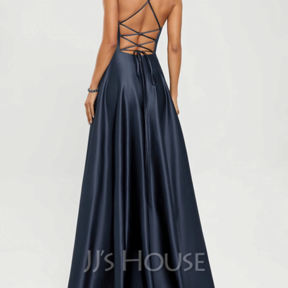 Blå balklänning  - 90