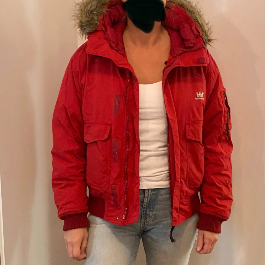 Röd vinterjacka från Helly Hansen - 92