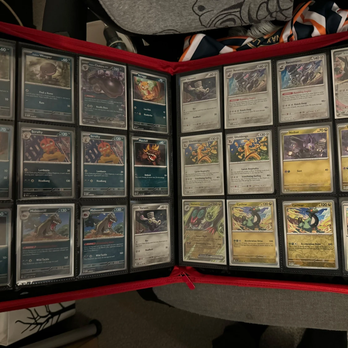 Paldean Fates - Pokemon - Komplett bas set - common, reverse holo, holo, ex - 91