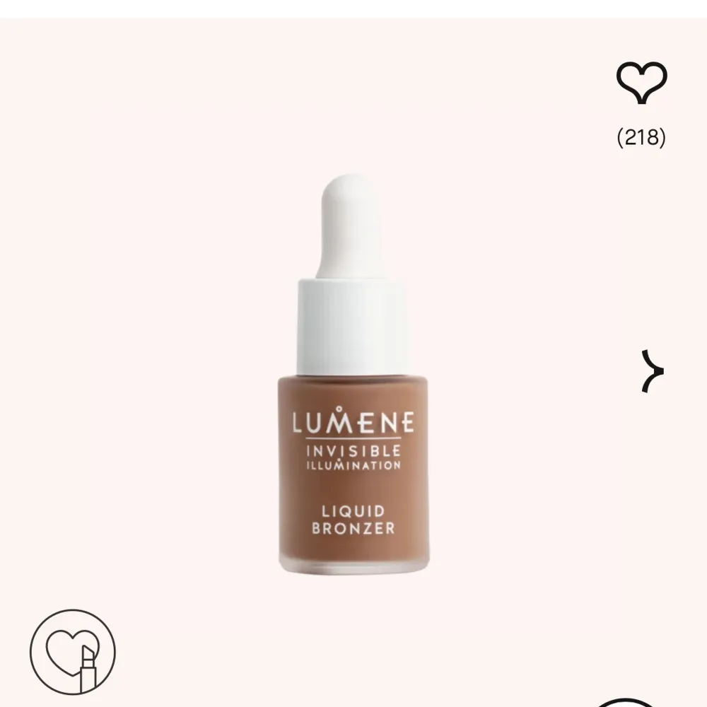 Säljer en Lumene bronzer i färgen Deep Glow, bara testad på handen och ligger fortfarande i förpackningen köpt för 400kr, gå in i min profil för har mer där . Skönhet.