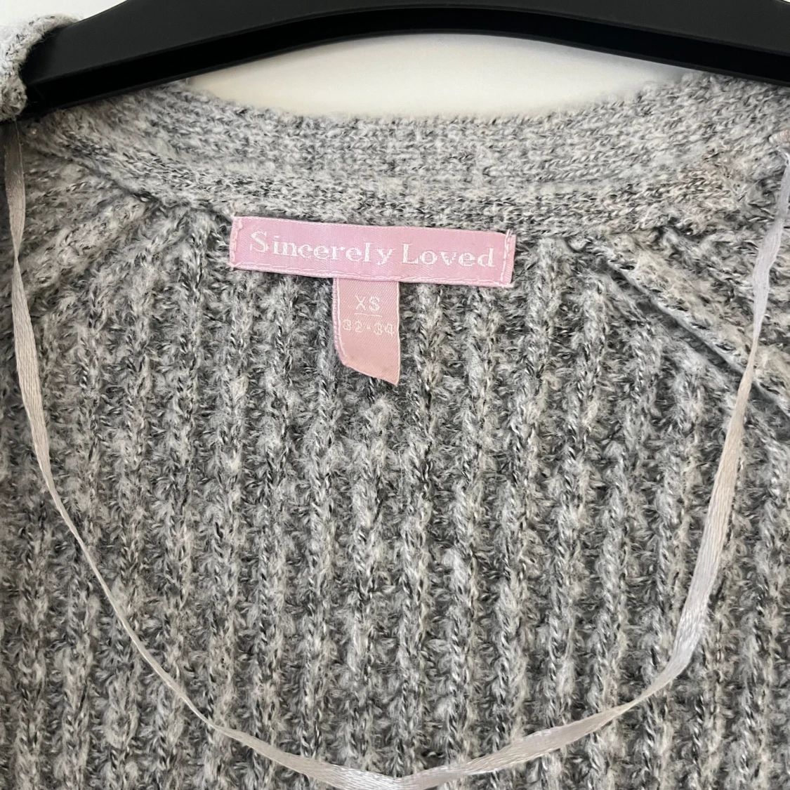 Söt stickad kofta - 91