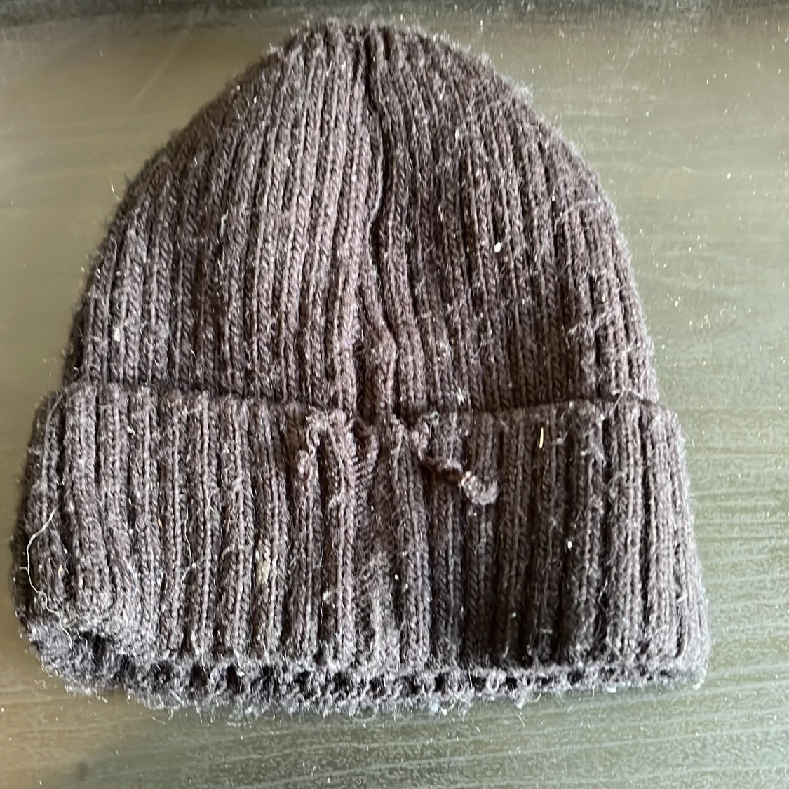 Svart ribbad mössa från Moncler - 90