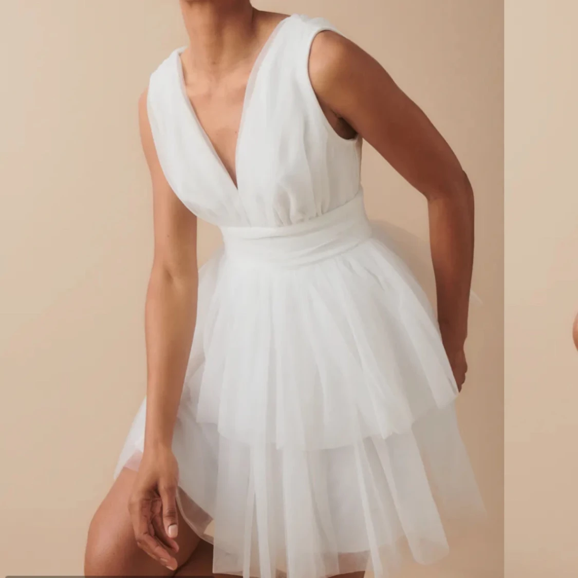 Vit klänning 
