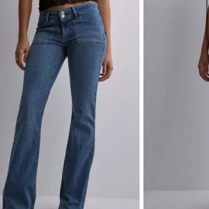 Populära jeans - Dessa populära jeans från Nelly. Använda 2 ggr mycket bra skick. Helt slutsålda på sidan. Nypris :700