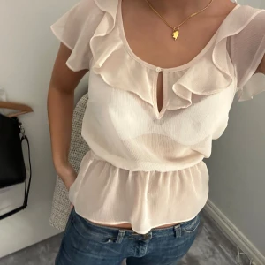 Blus💗 - Blus från hm i ljusrosa/ljuspersika färg💗 Storlek 36💗💗