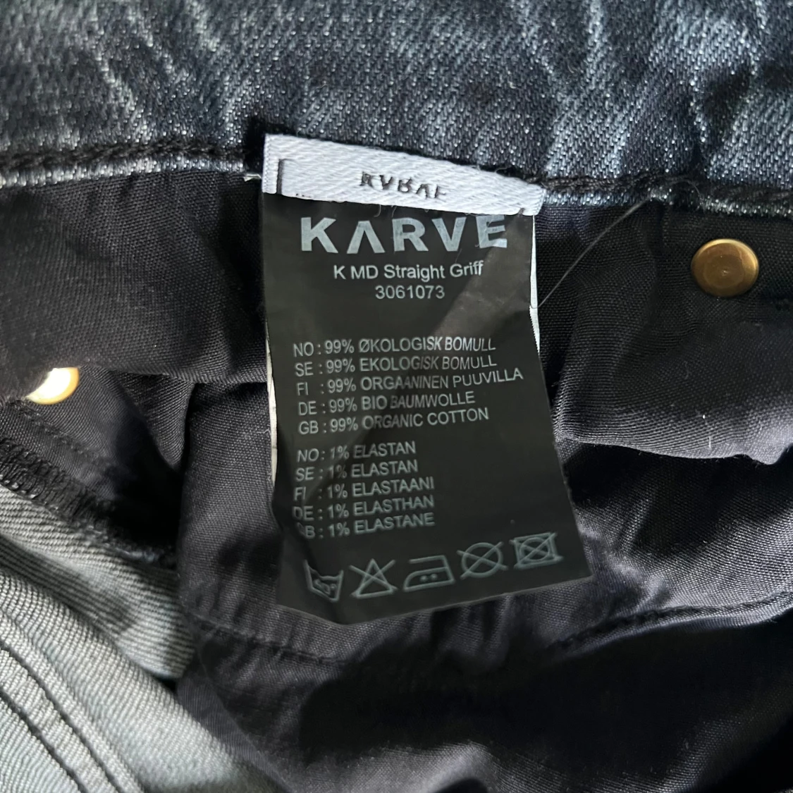 Karve jeans straight  - 90