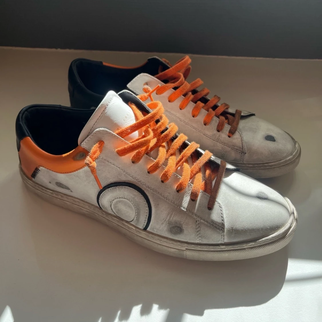 Oliver cabell Low top sneakers Vit / orange 
