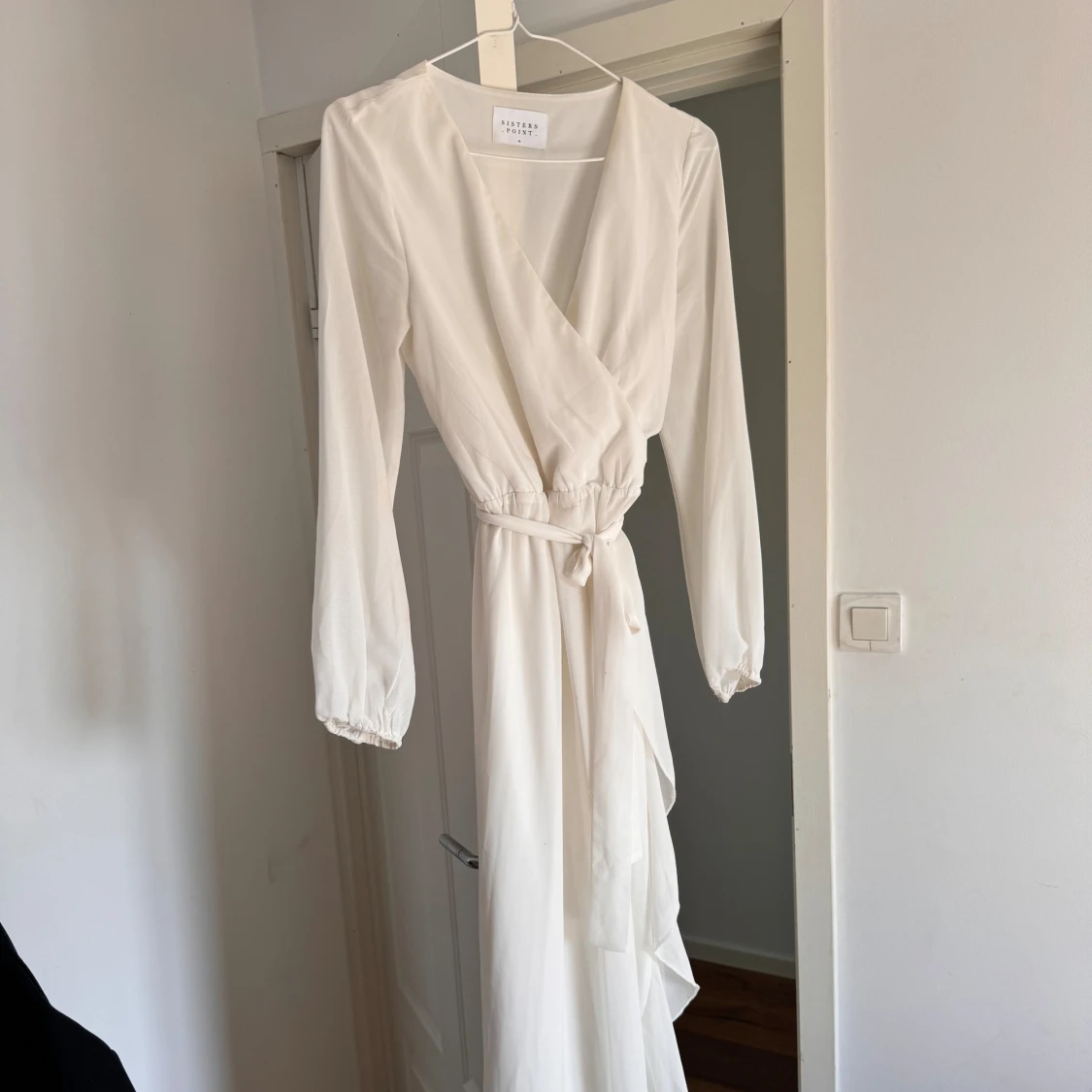 Vit långklänning  - 90