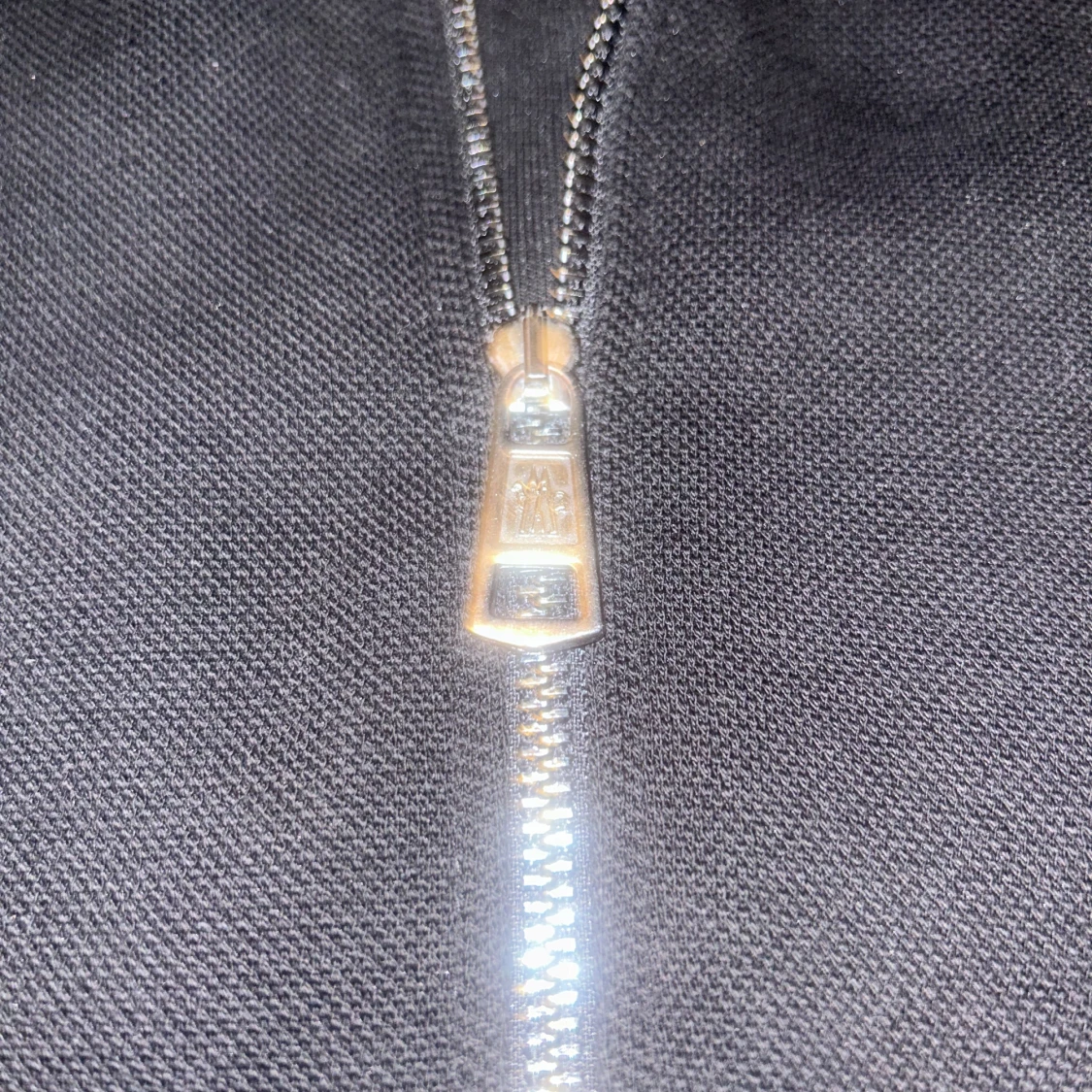 Svart tröja med dragkedja från Moncler - 4