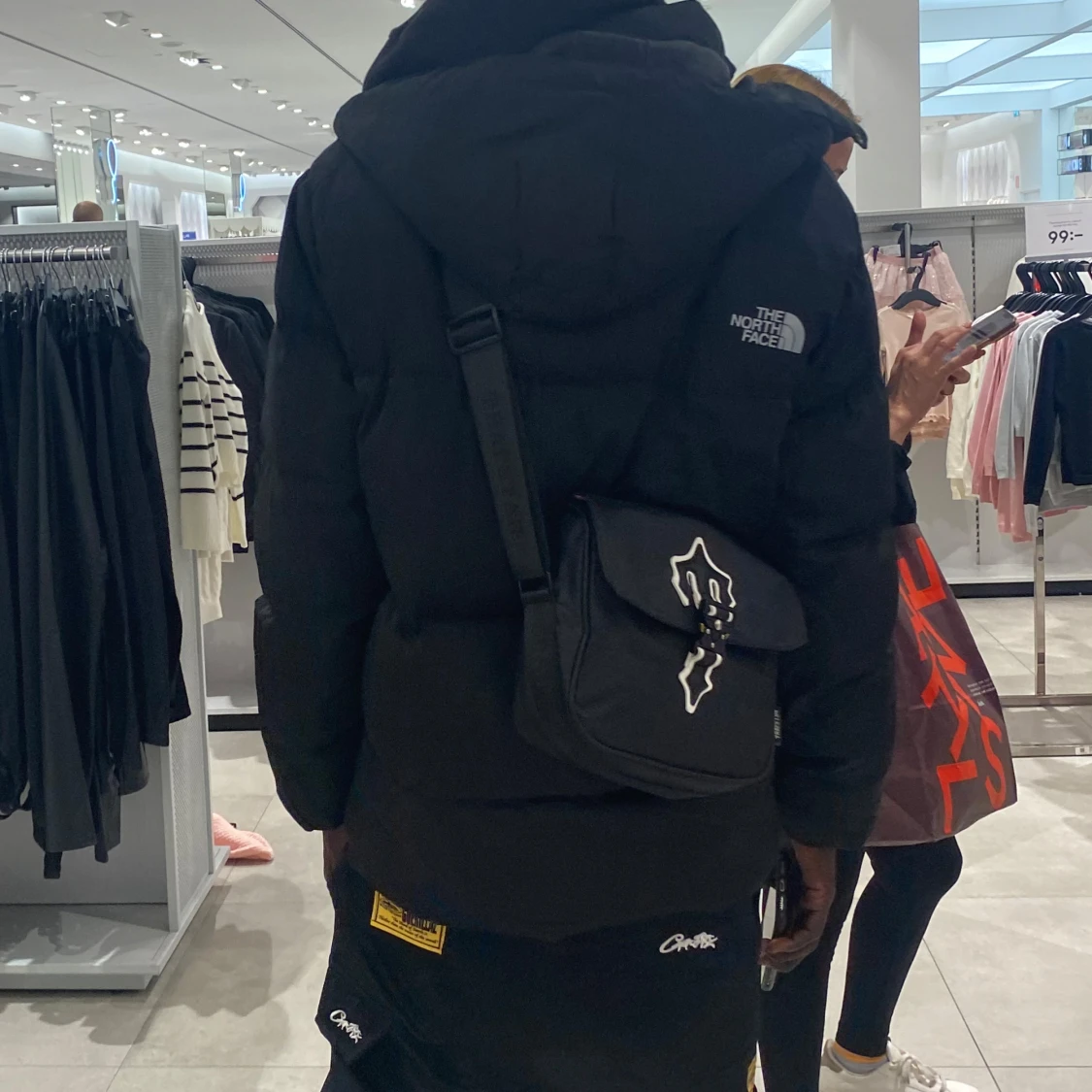 Svart trapstar väska  - 2