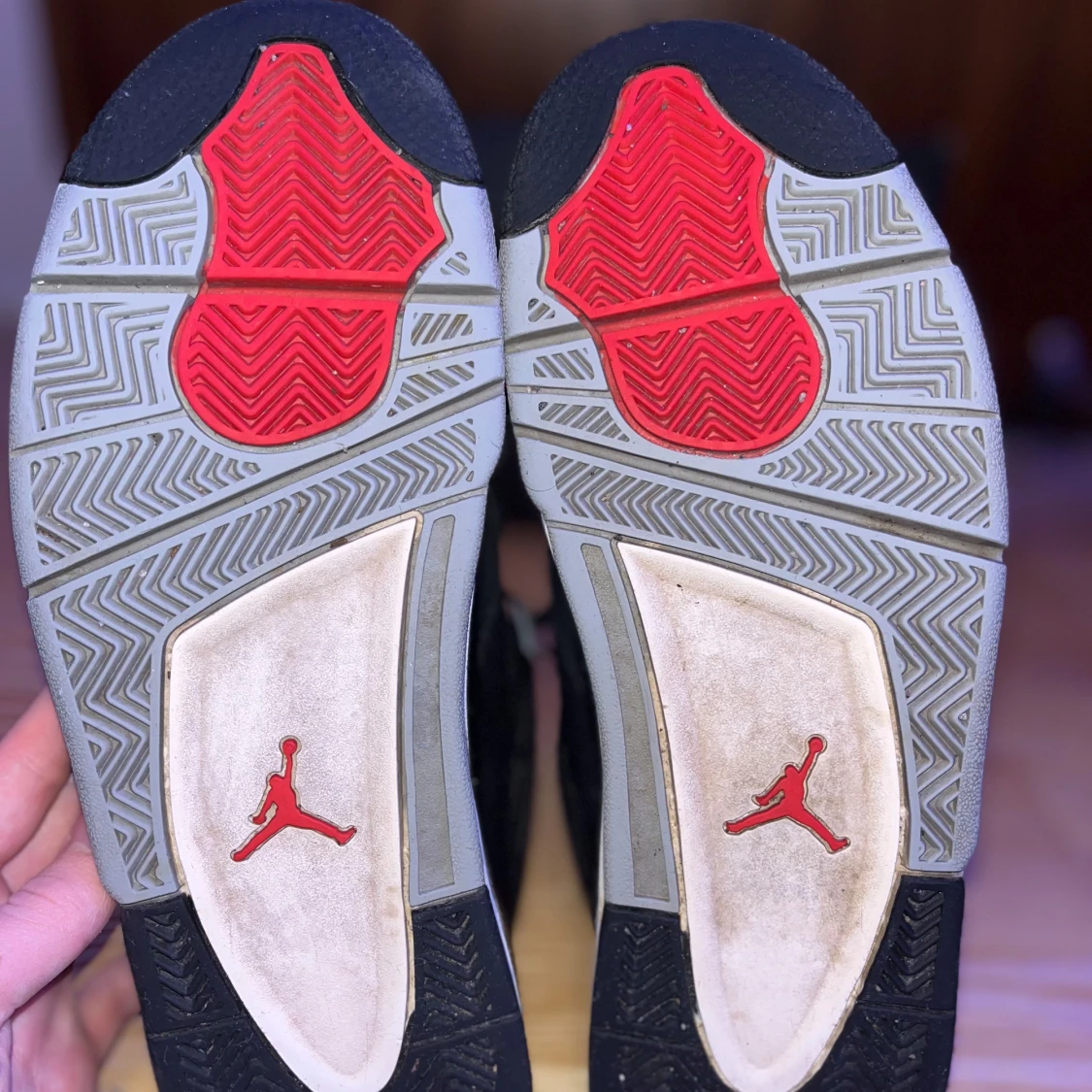 Jordan 4 black canvas - 2