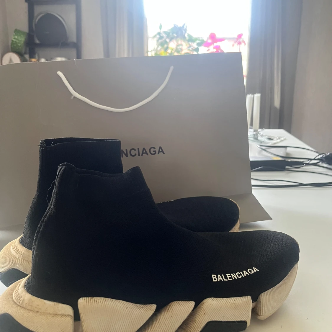 Balenciga skor svart vita - 1