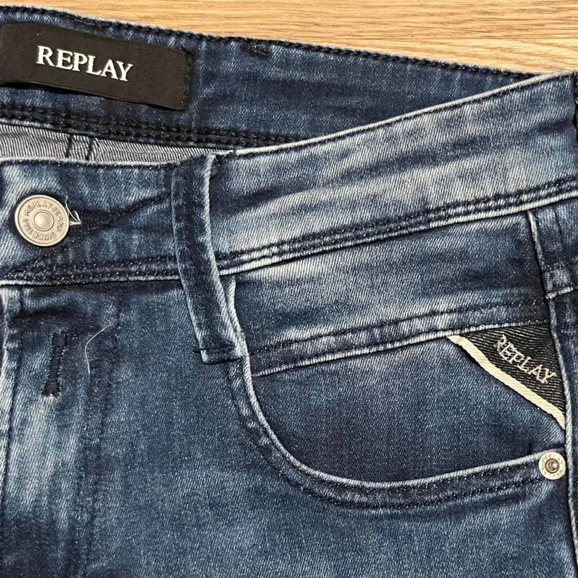 Blå Replay Anbass: Length 30/ Waist 28 - 2