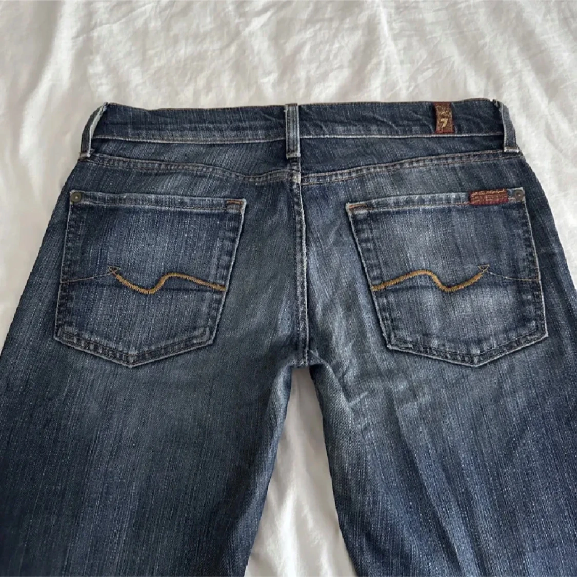 Lågmidjade bootcut jeans - 91