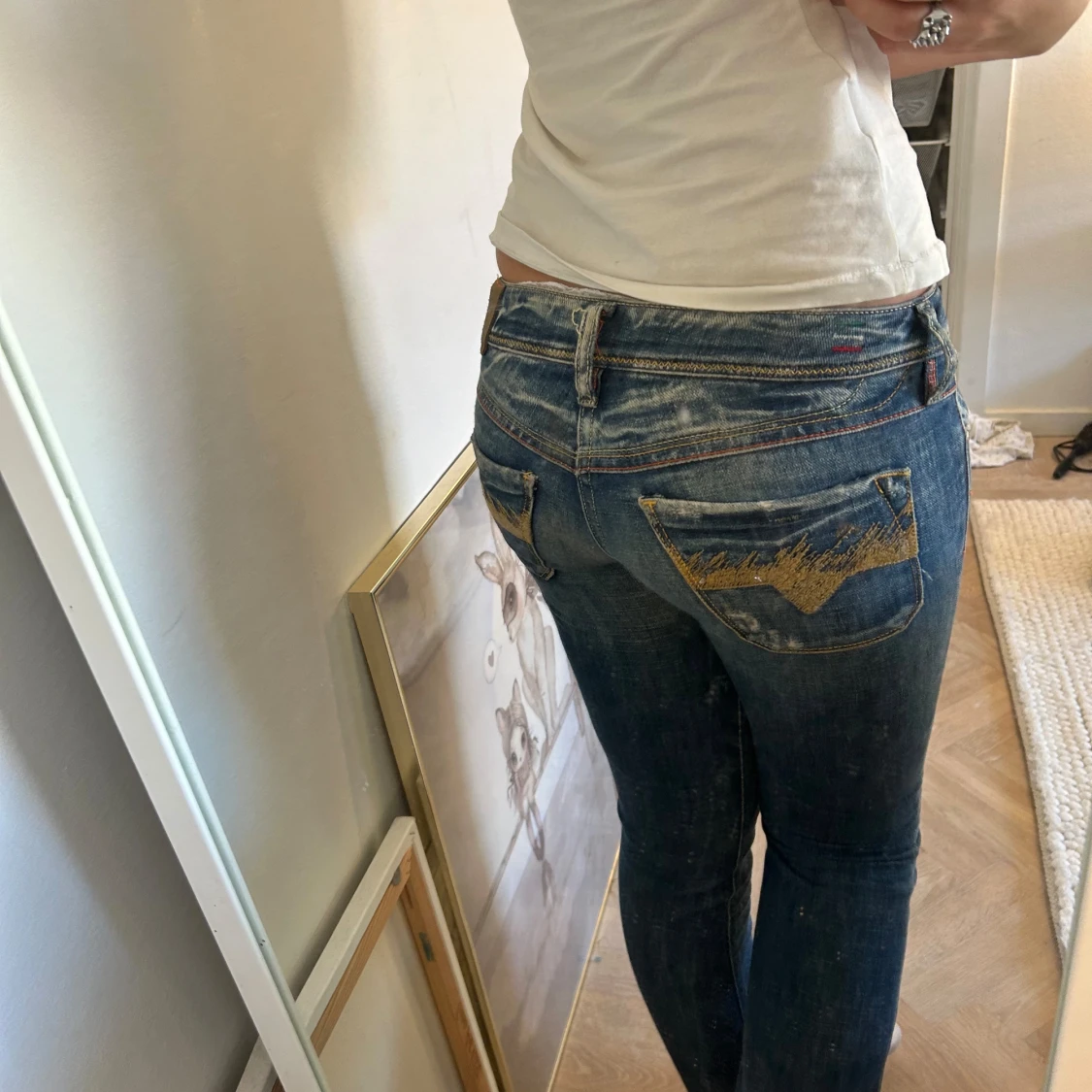 Lågmidjade jeans - 91