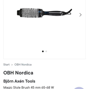 Värme borste - Helt ny man jag använder den inte tyvärr