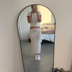 Vit strandkjol - Jättefin vit strandkjol