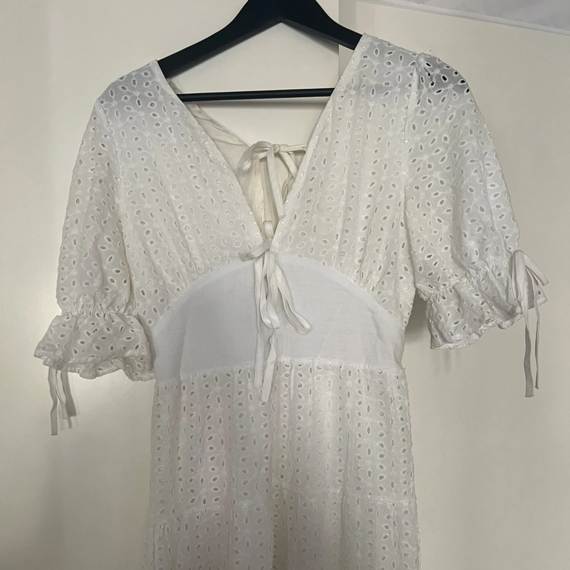 Vit långklänning från May by Shining Star - 90