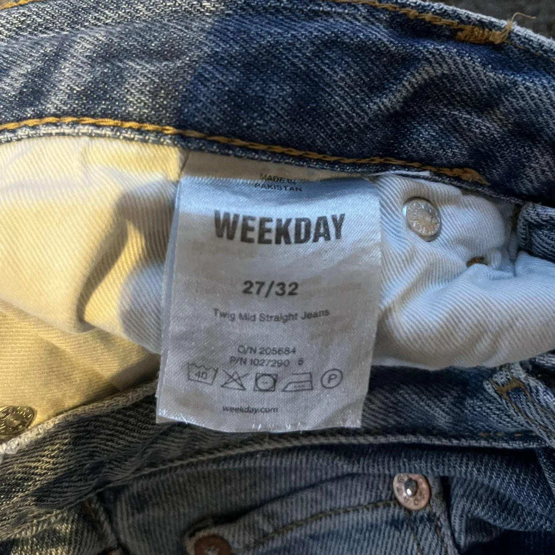 Blå jeans från Weekday - 3