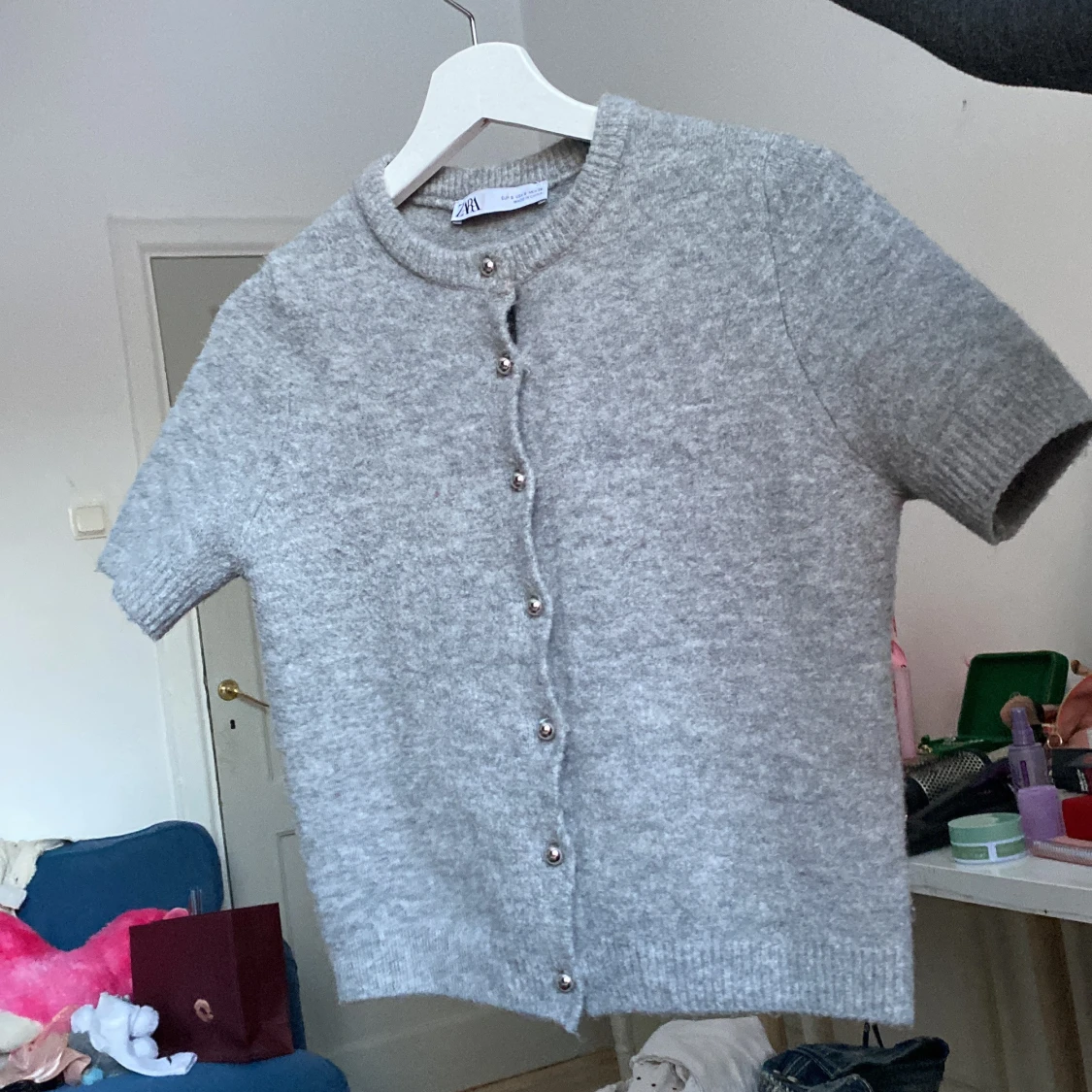 Grå kofta från Zara - 1