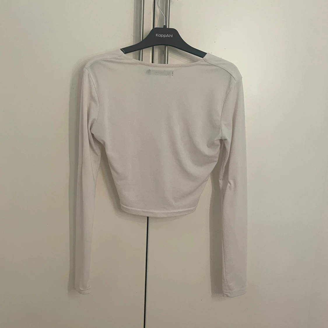Vit långärmad topp - 1