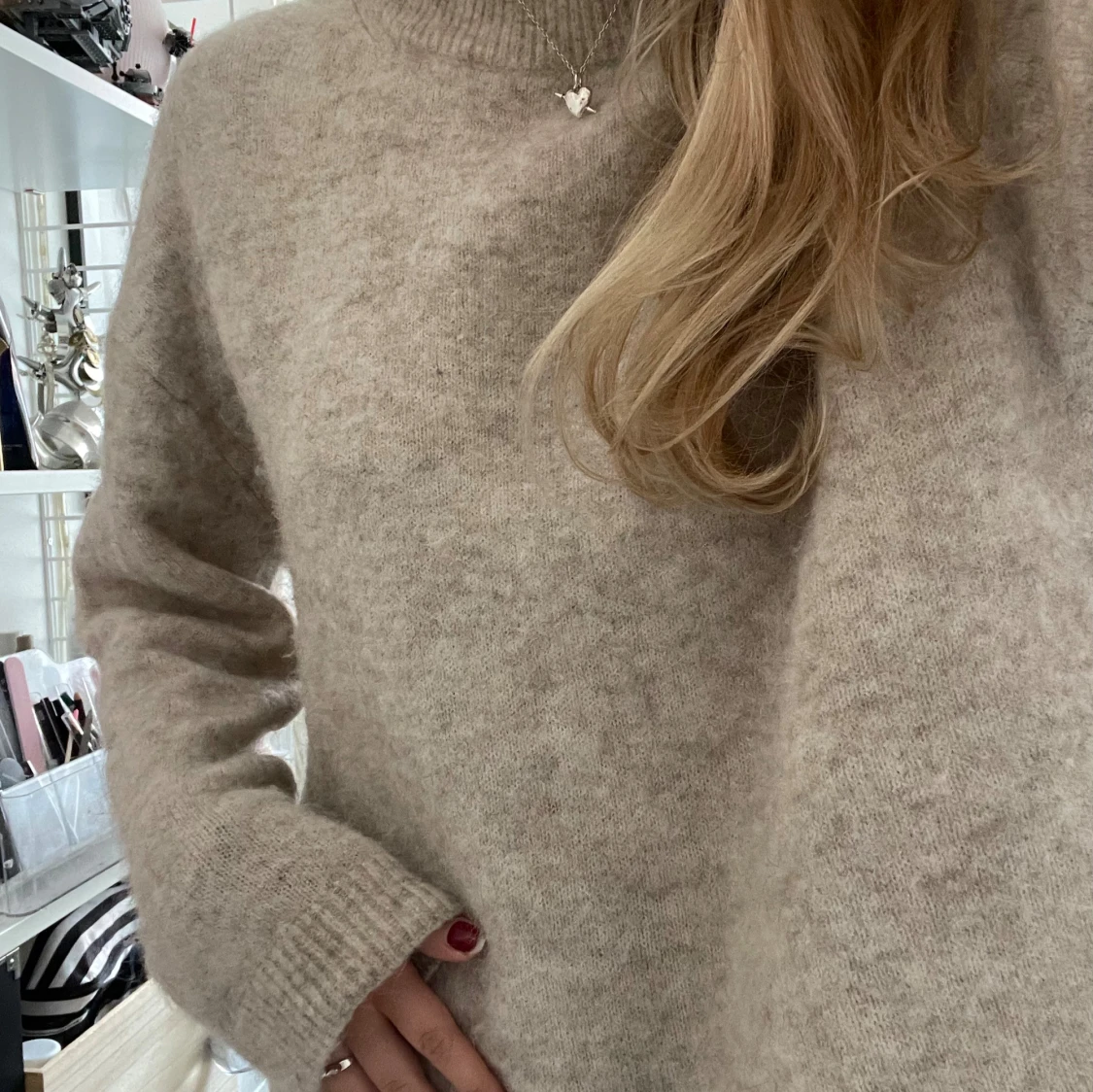 Stickad tröja  - 90