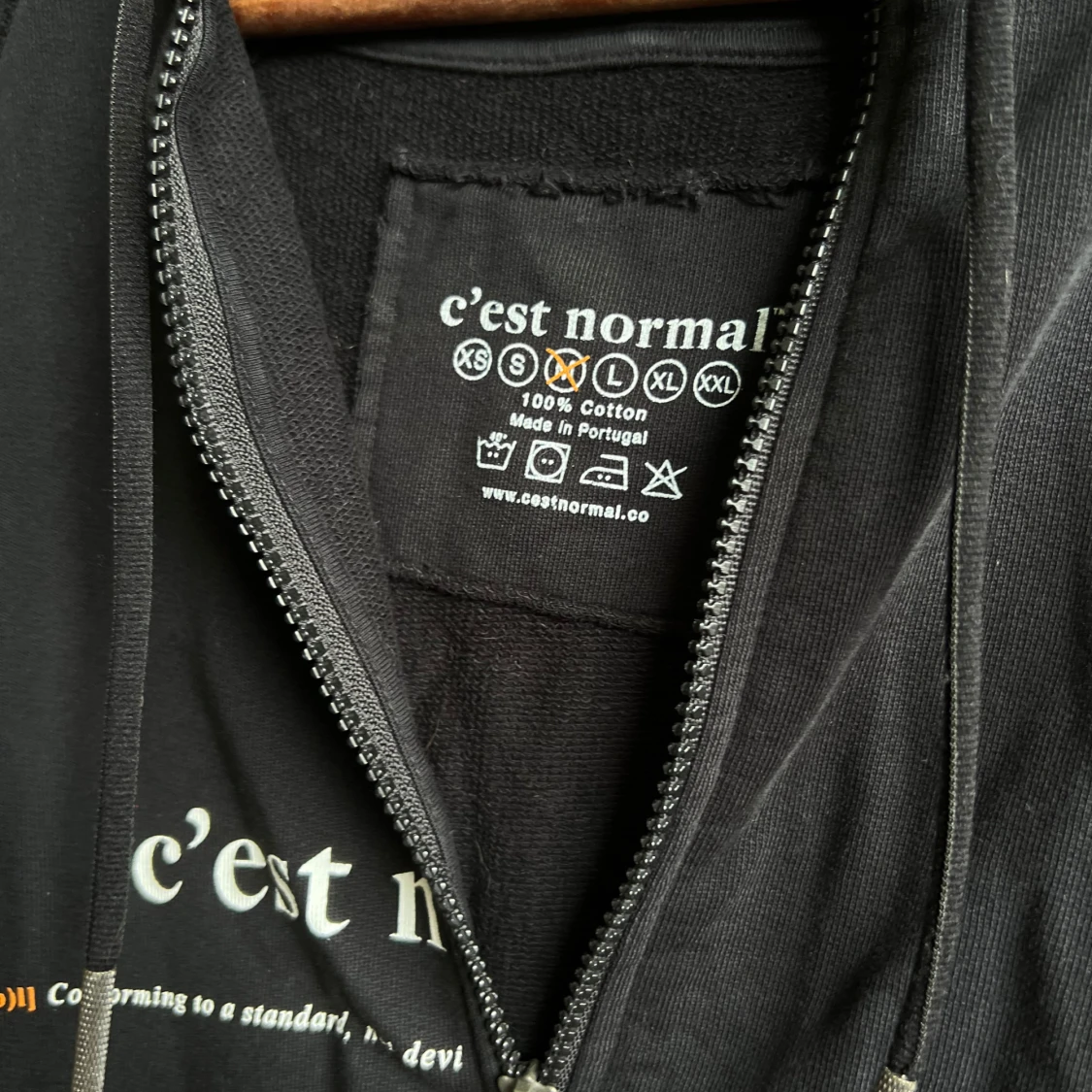 C’est normal zip hoodie - 92