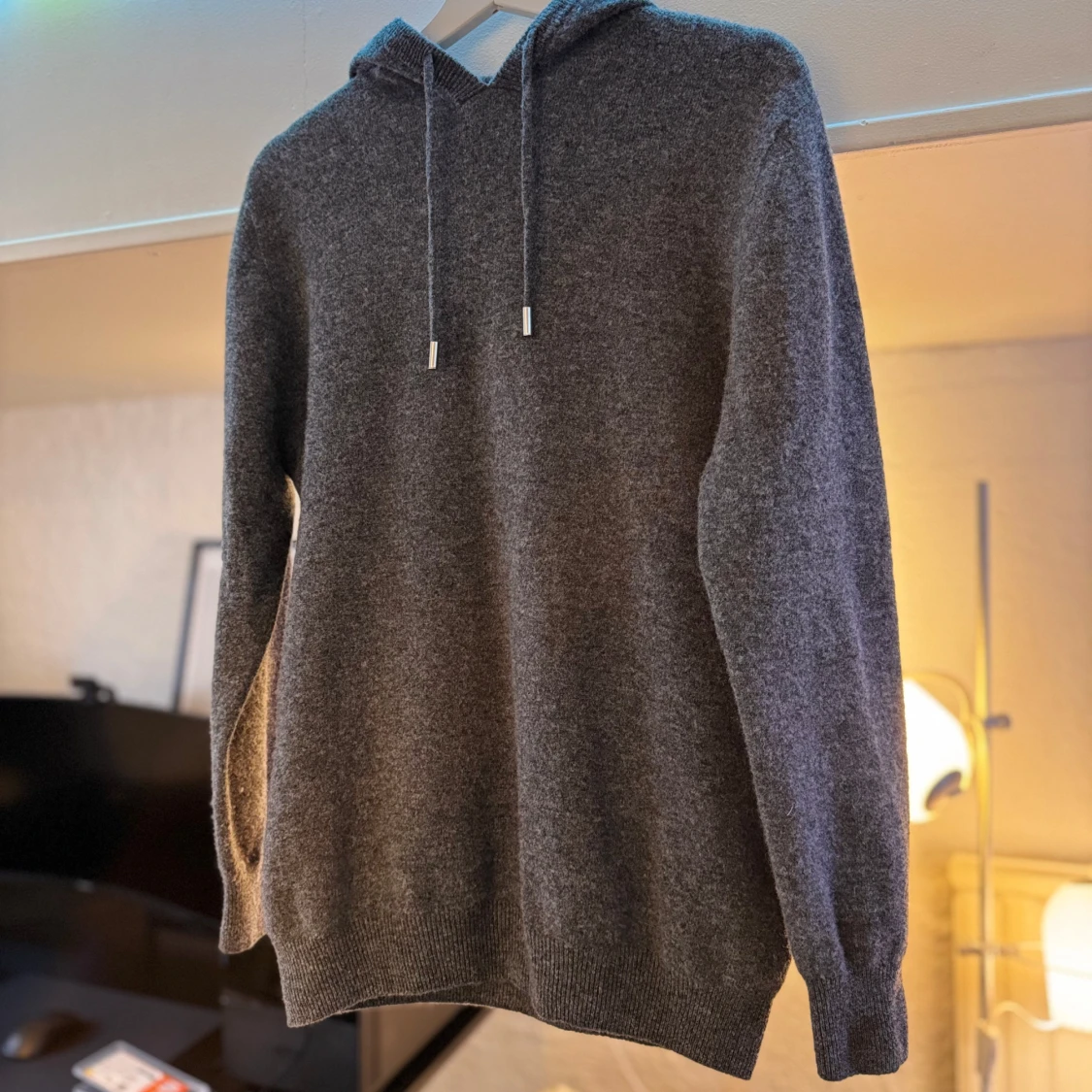 Merino ull hoodie - 90