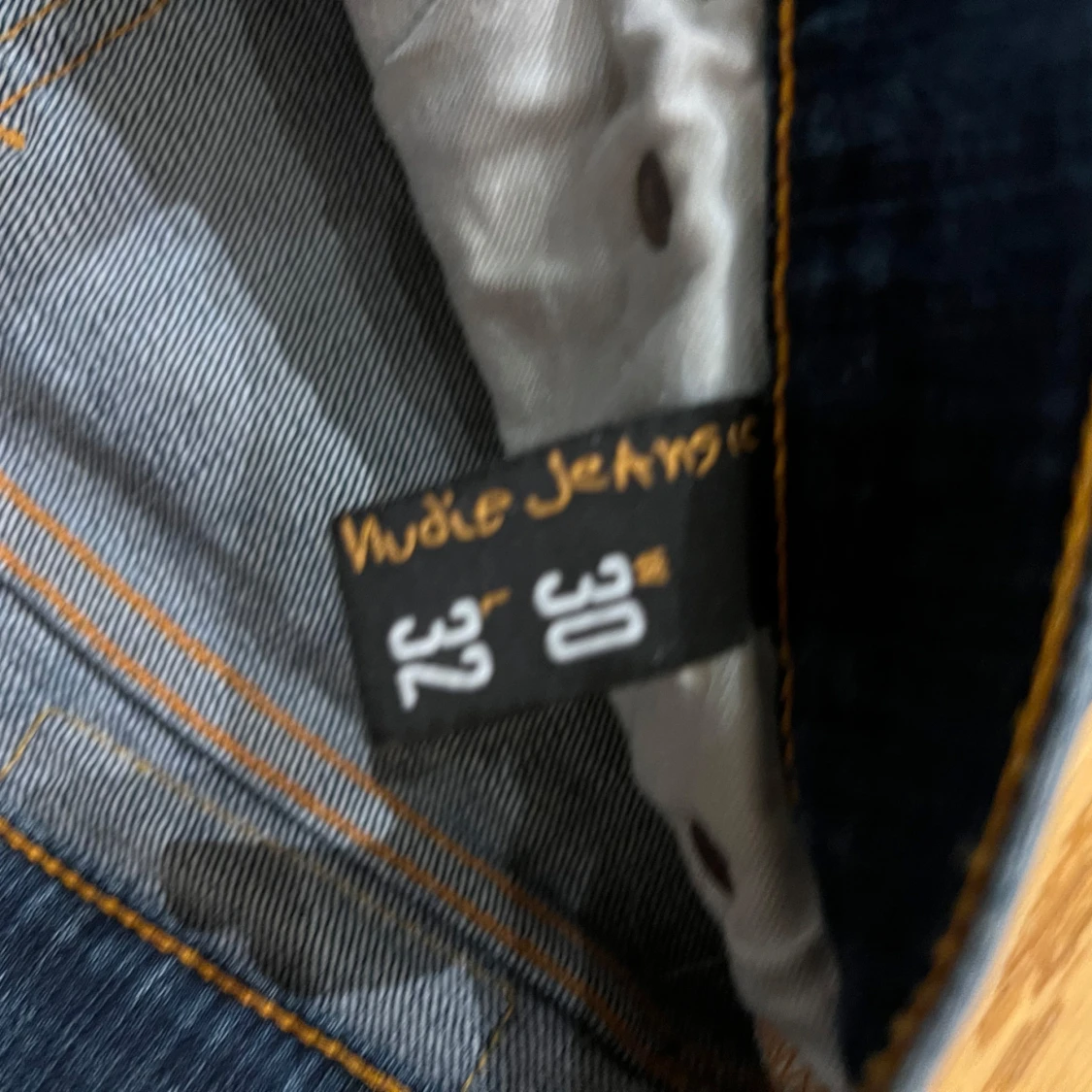 Blå jeans från Nudie Jeans - 91