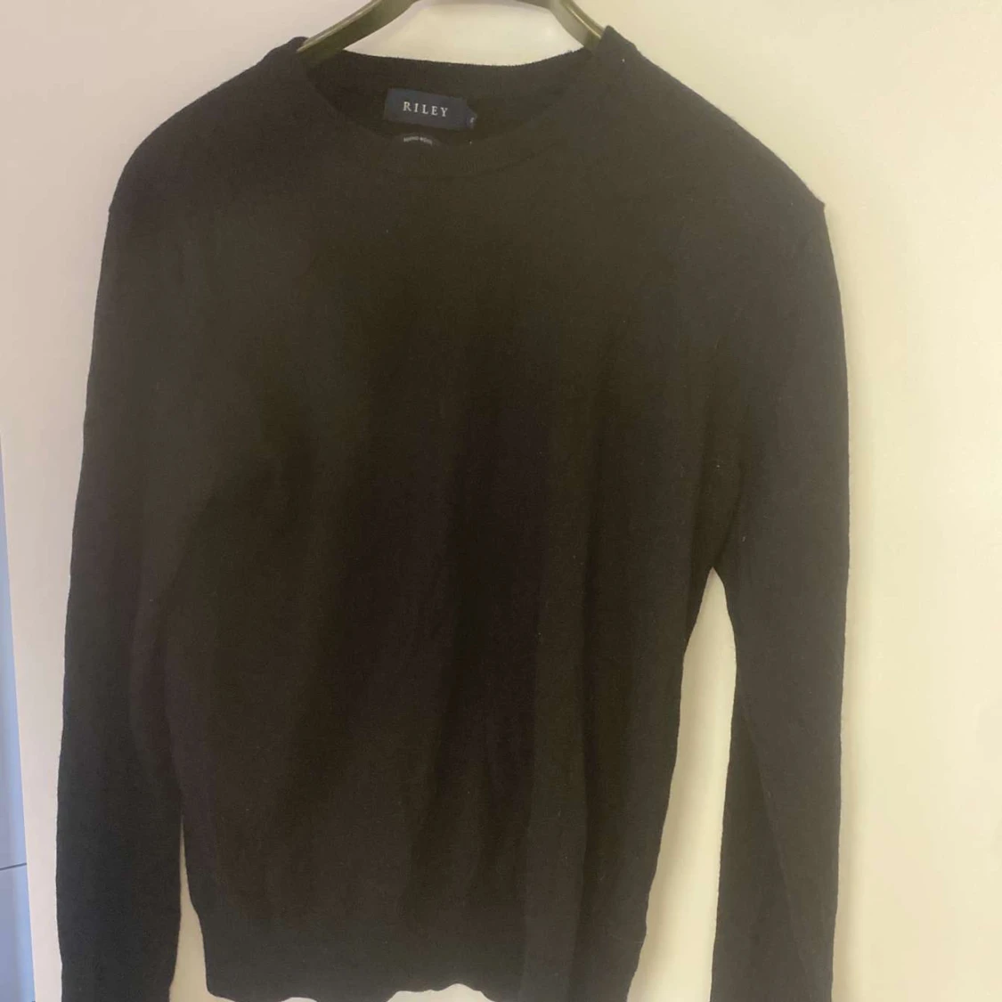 Riley merinoull svart