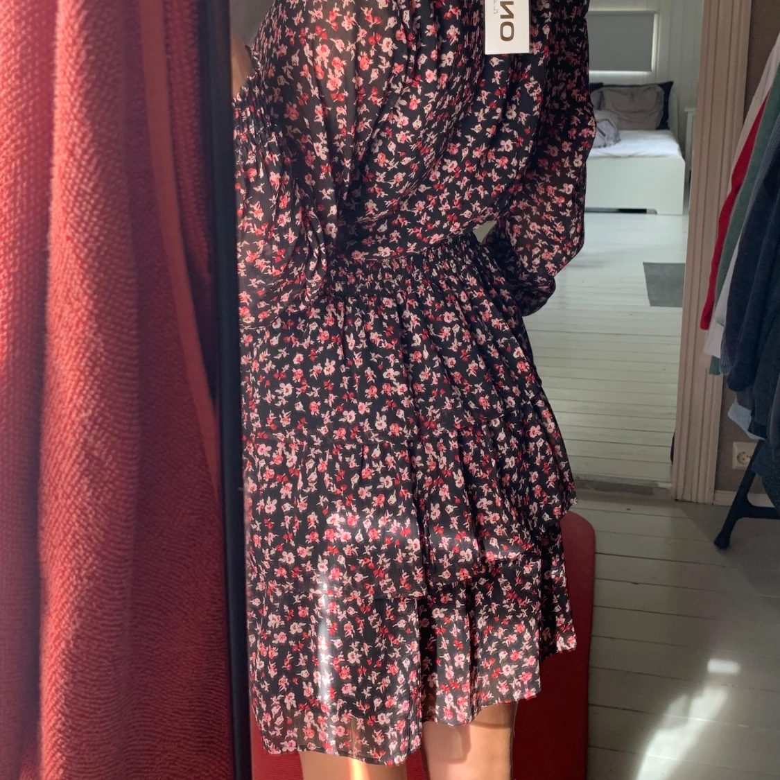 Blommig klänning - 90