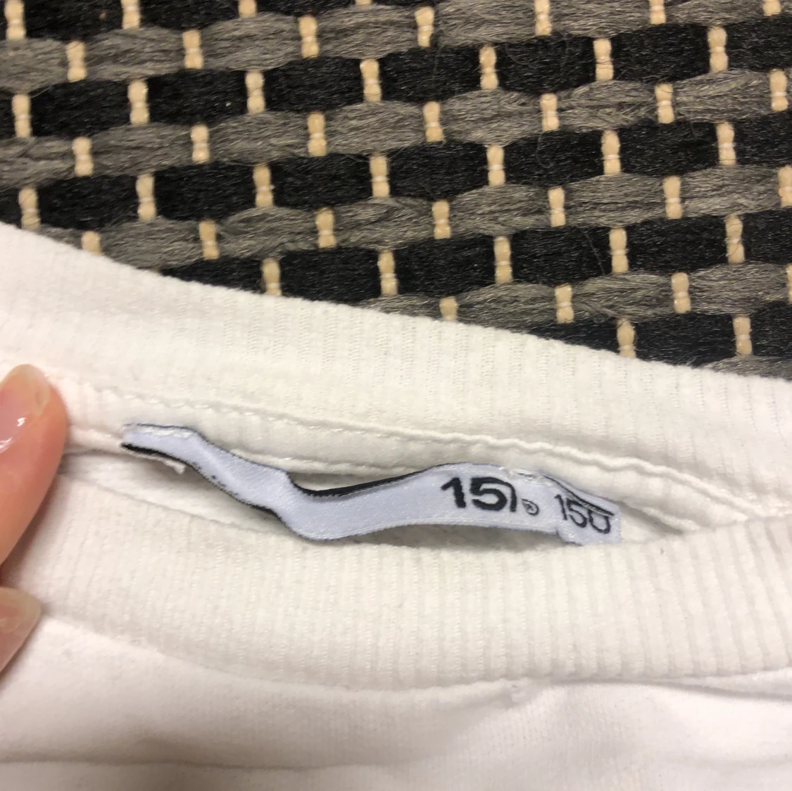 Blå randig tröja  - 91