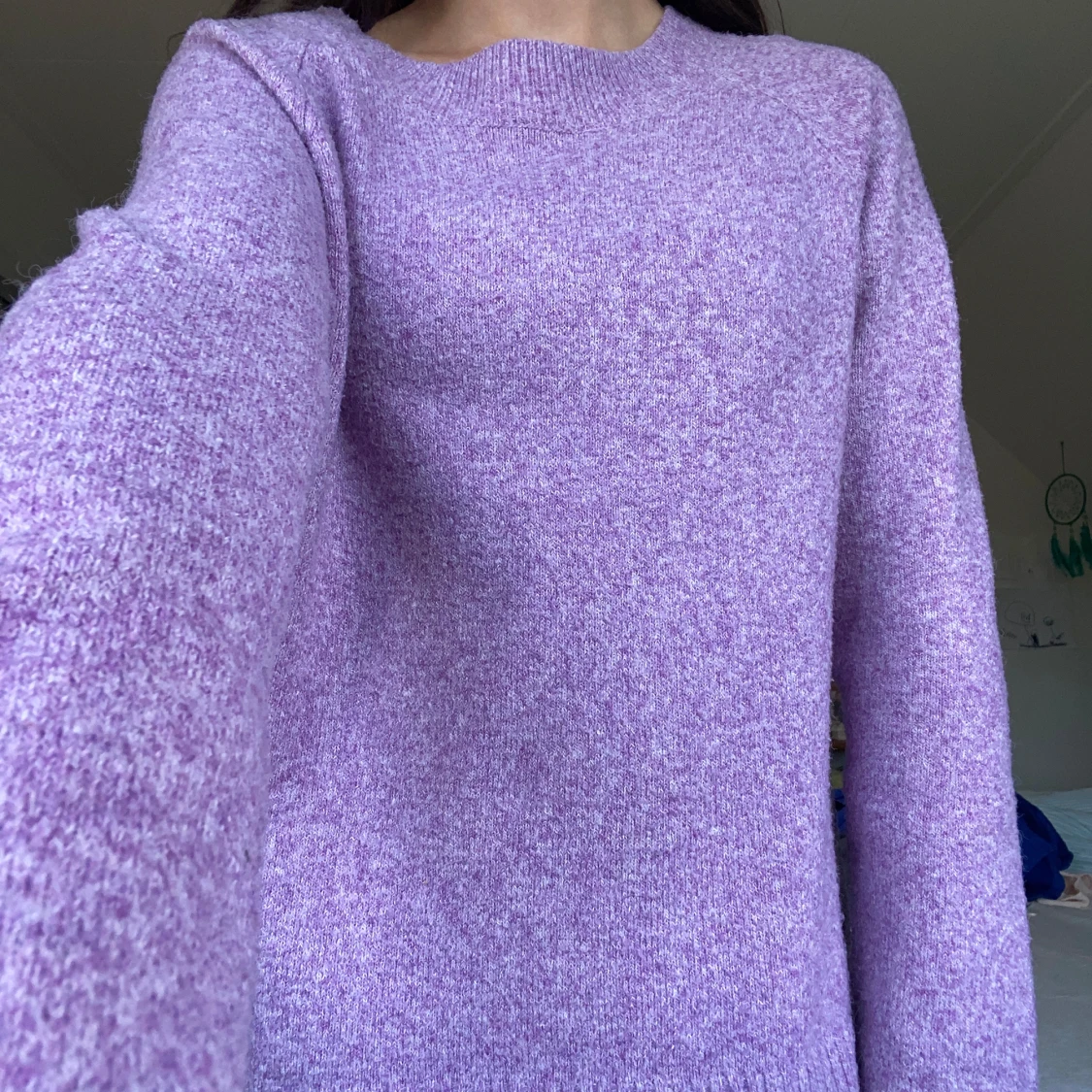 Lila tjocktröja från Vero Moda💜 - 90