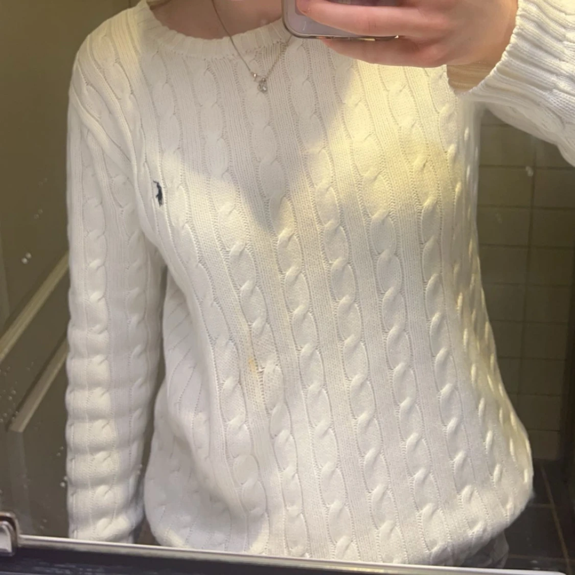 Raulp lauren stickad sweatshirt  - 90