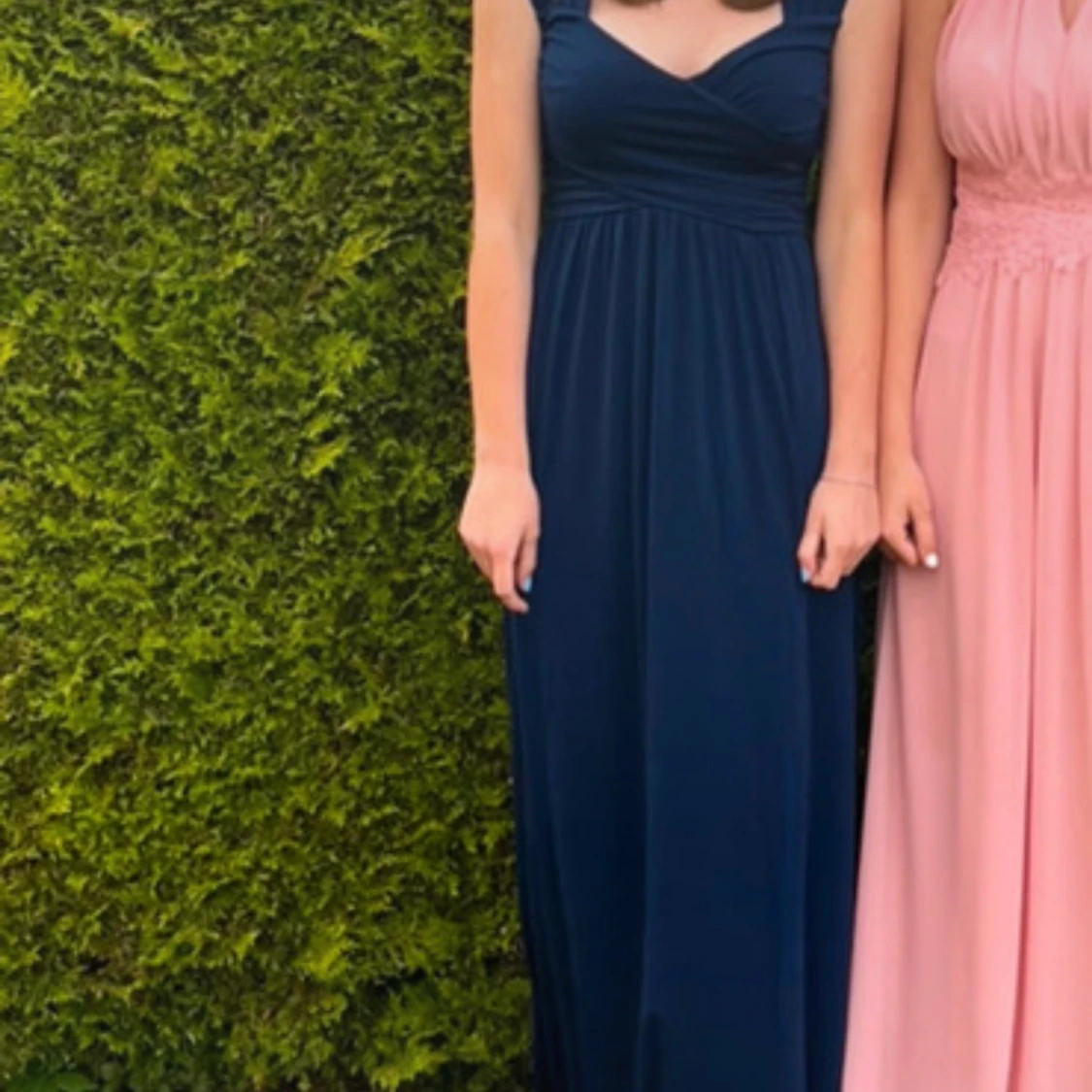 Mörkblå långklänning - 2