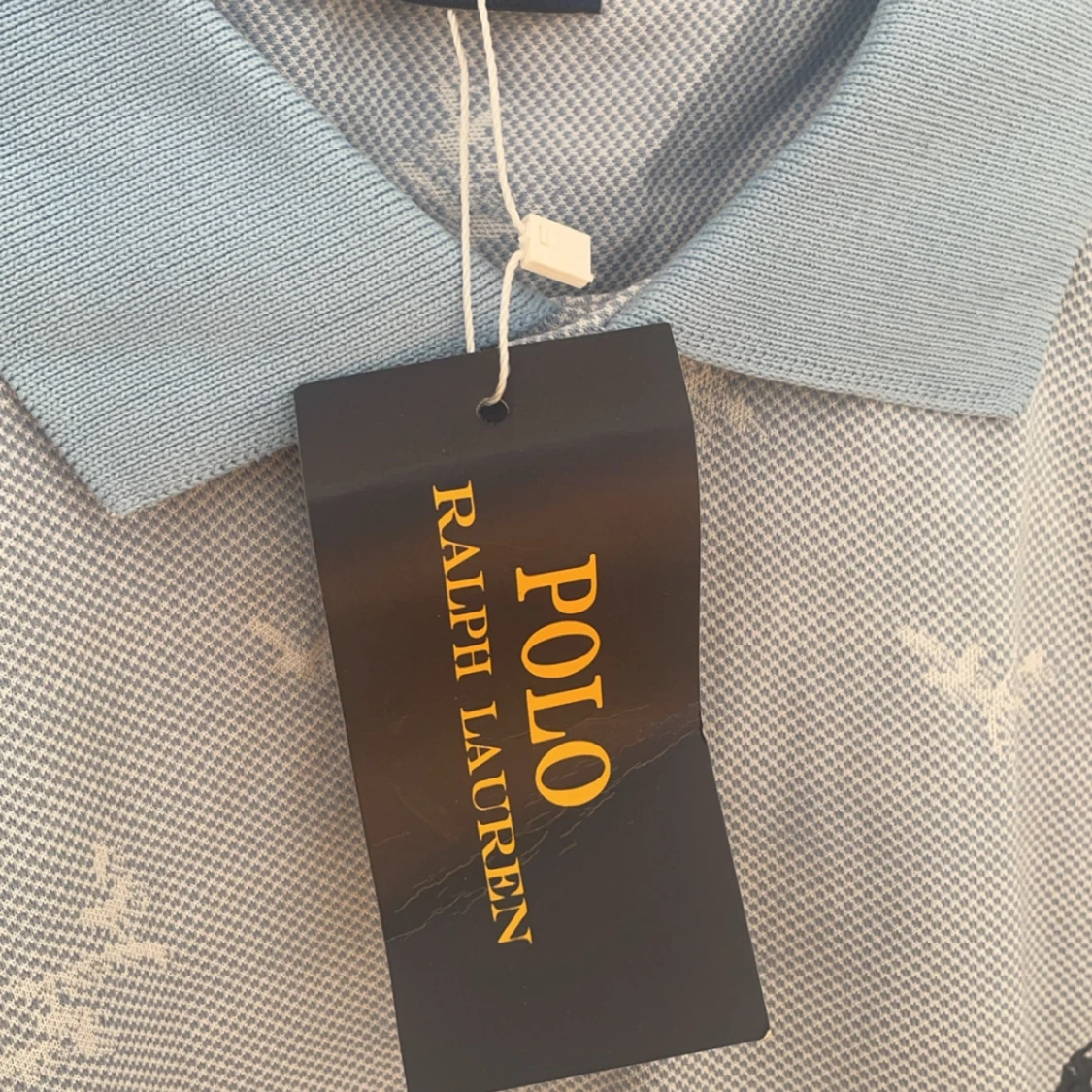 Blå pikétröja från Ralph Lauren - 2