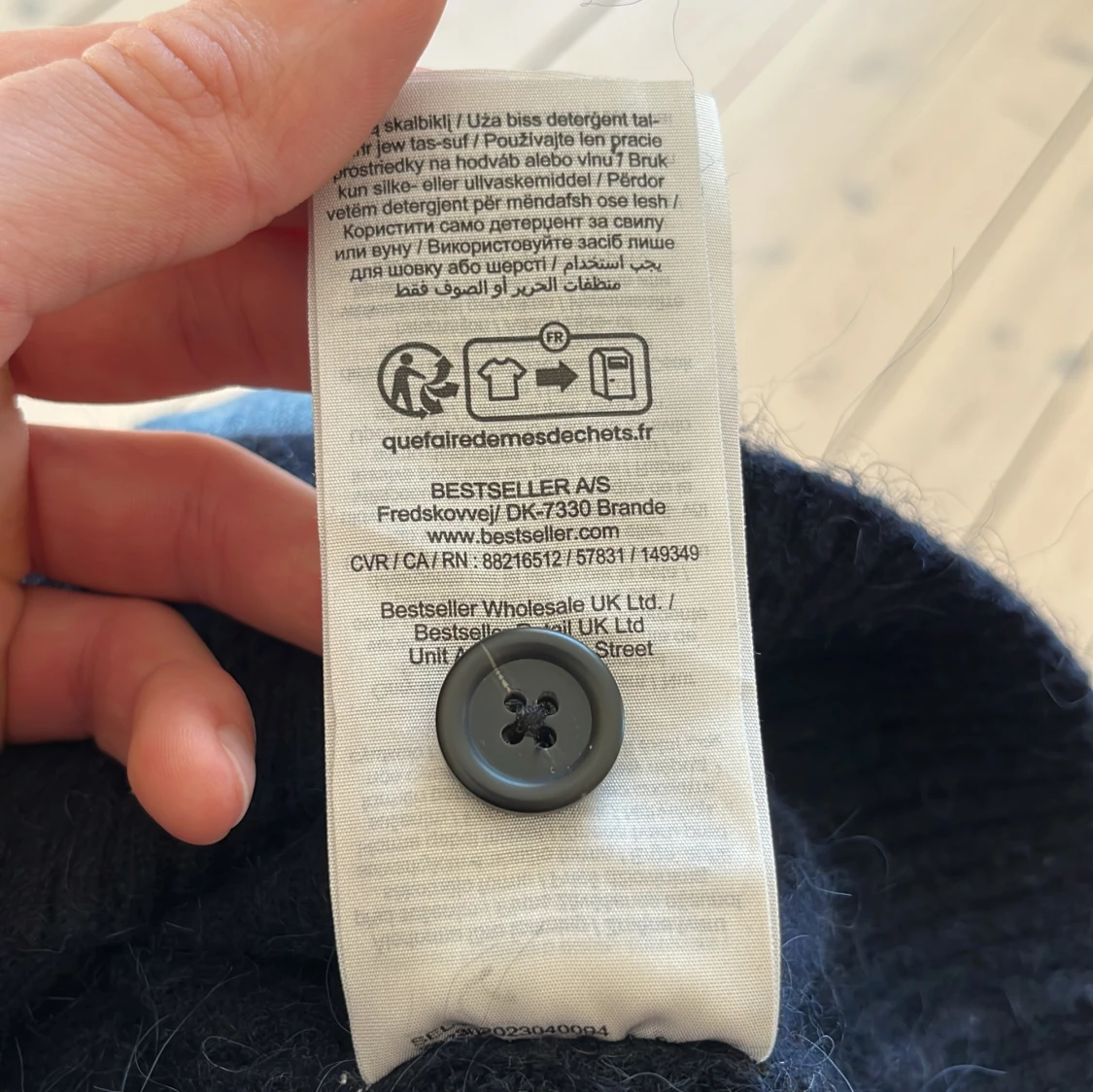 Mörkblå kofta från Selected Homme - 3