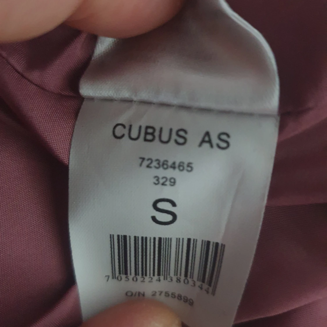 Rosa teddyjacka från Cubus - 2