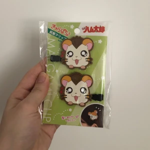 Hamtaro hårspännen - Jättesöta hårspännen/clips med Hamtaro! OÖPPNAD