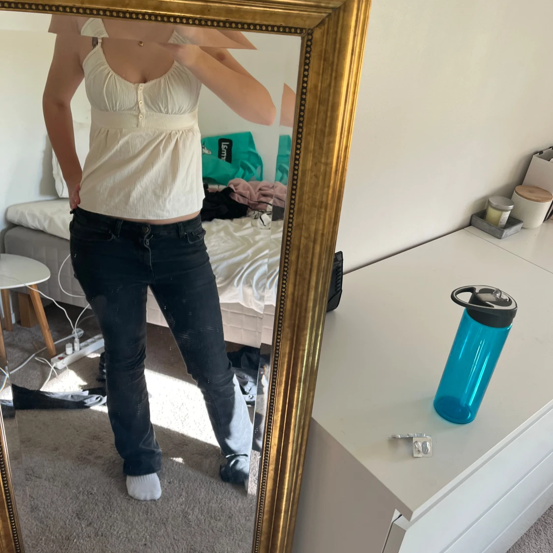 Vit brandy topp - 90