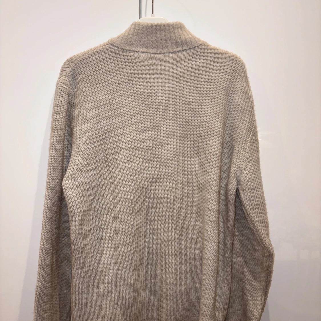 Stickad helzip tröja - 90