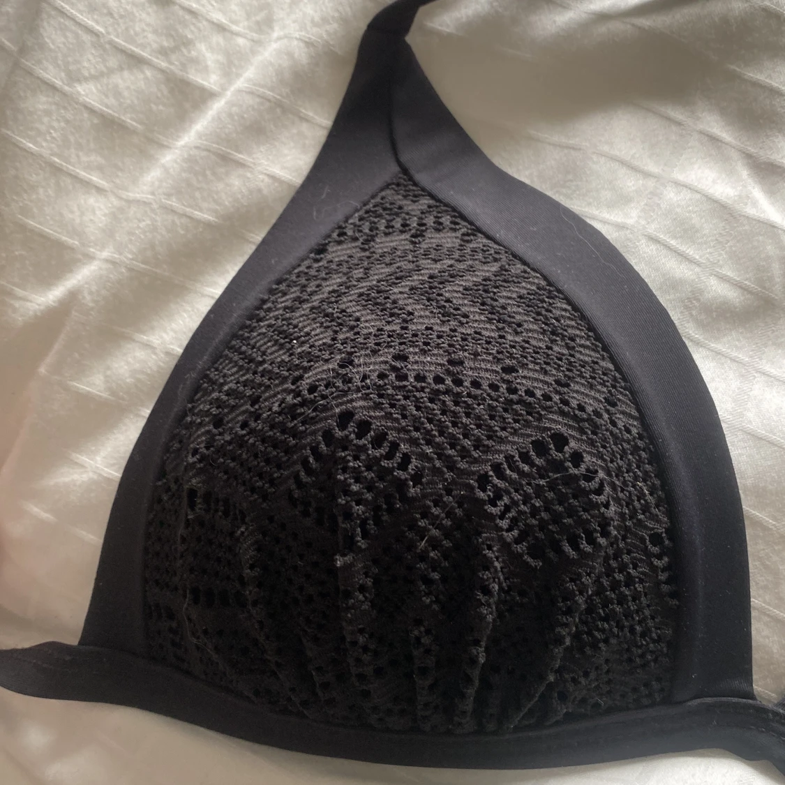 Svart spetsbikini - 92