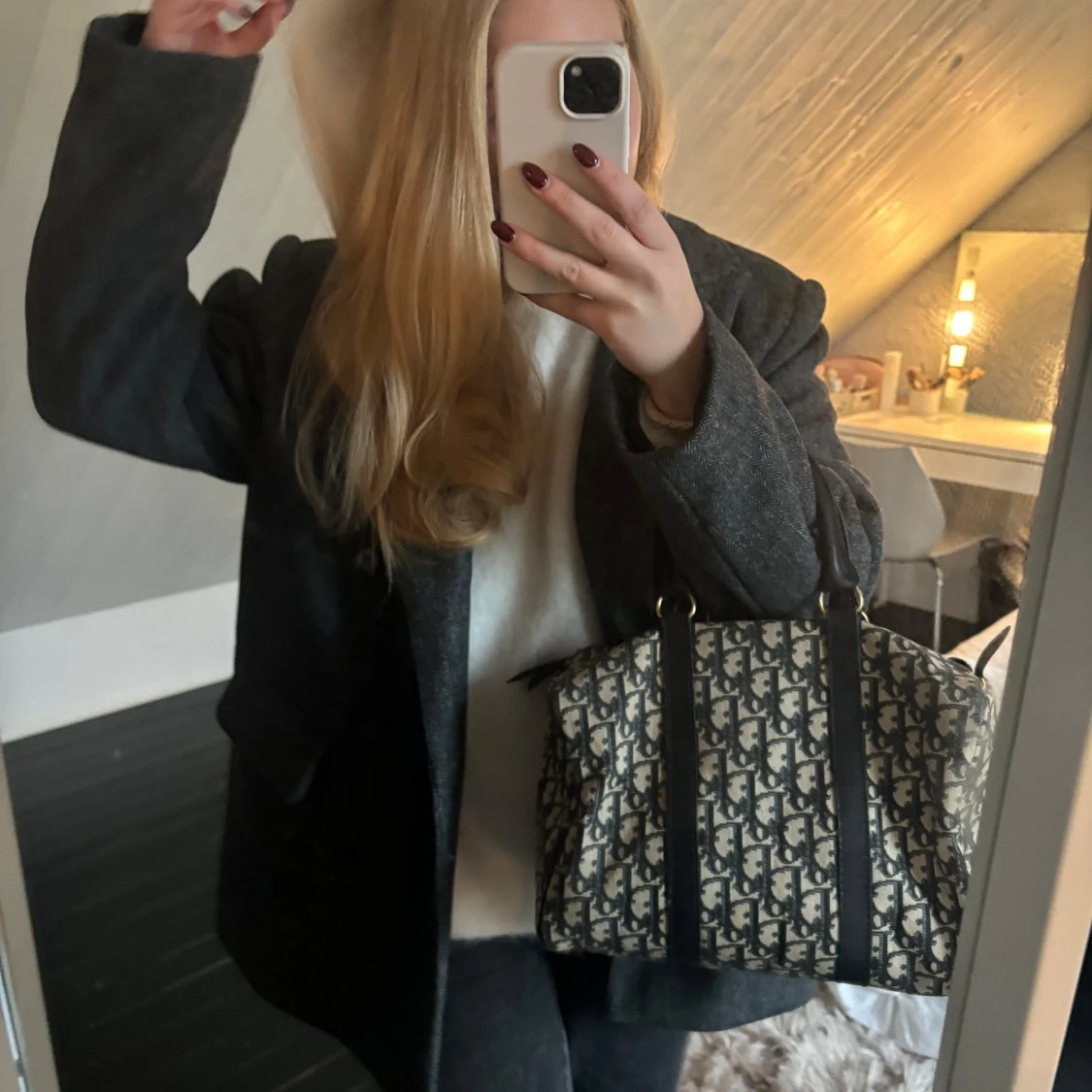 Mörkgrå kappa/kavaj🖤 - 91