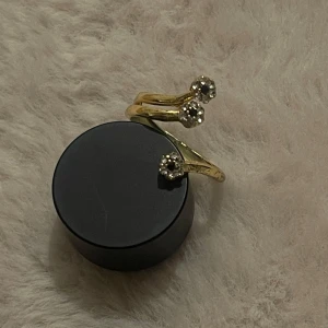 Guldfärgad ring - Säljer en ring, vet ej storleken skulle gissa 18. Kan gå ner i pris